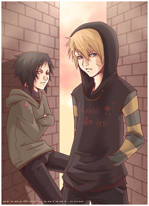 SasuNaru Alleyway