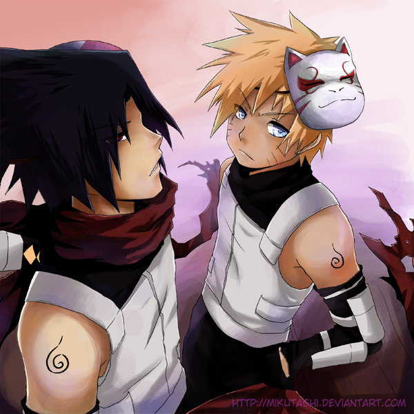 ANBU Naruto a Sasuke