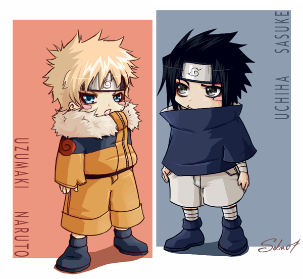 SasuNaru Chibies