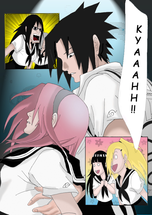 Sasuke and Sakura 