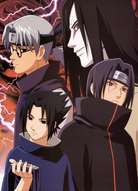 Kabuto - Sasuke - Orochimaru - Itachi