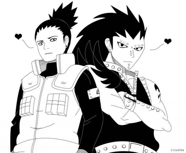 Shikamaru & Gajeel