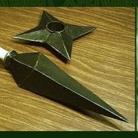 Shuriken a Kunai