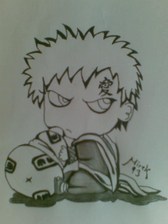 Gaara by Mirek93