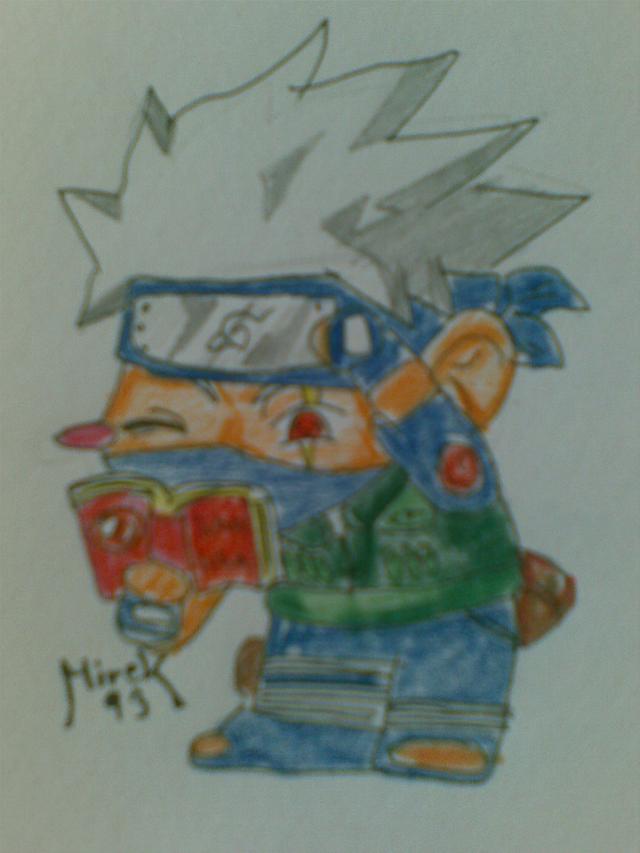 Chibi Kakashi by Mirek93 - color :D