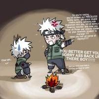 Sakumo a Kakashi :D :D :D 