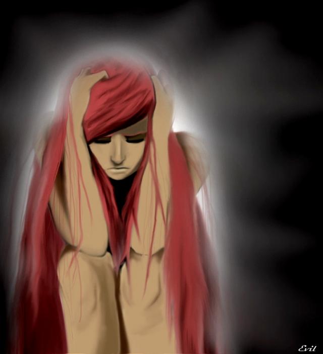 Alone in the dark/ Sad Kushina