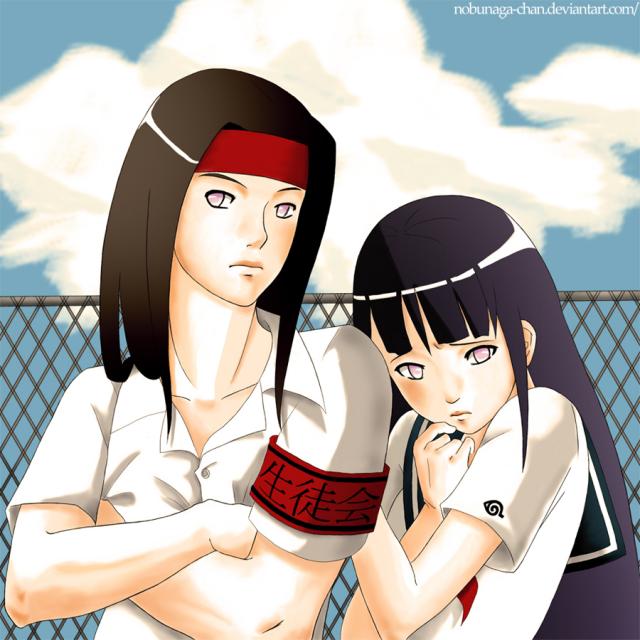 Neji and Hinata; school days ^-^