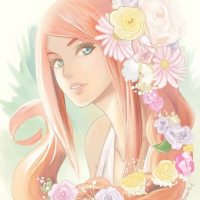 Kushina s kvetmi :3