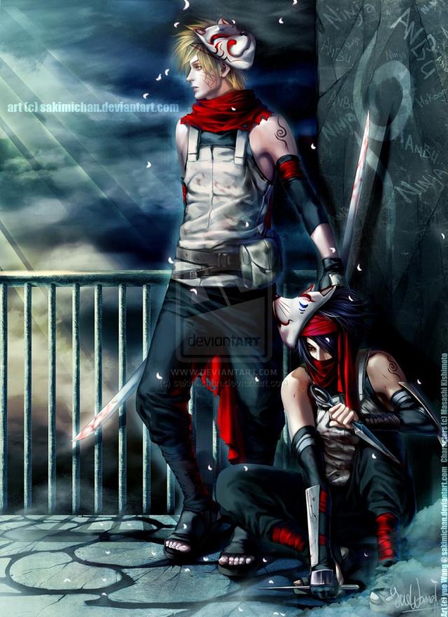 Naruto & Sasuke.....Anbu