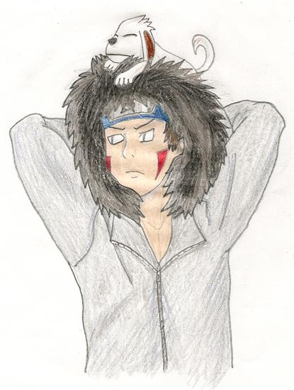 My FanArt - Kiba is kawai ...