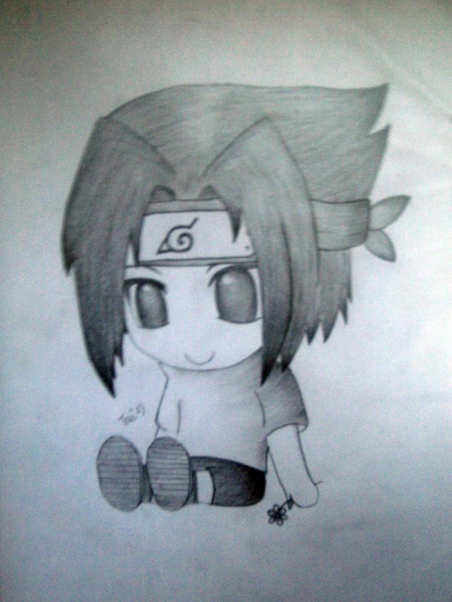 Chibi little Sasuke