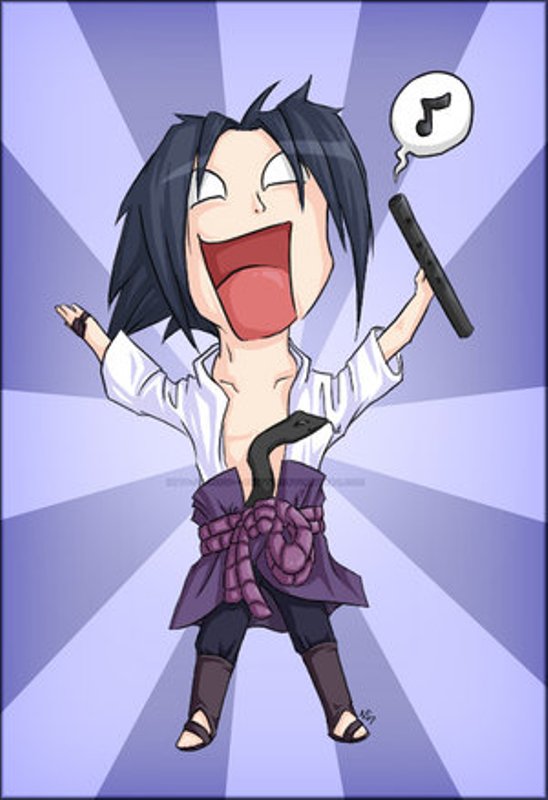 happy Sasuke