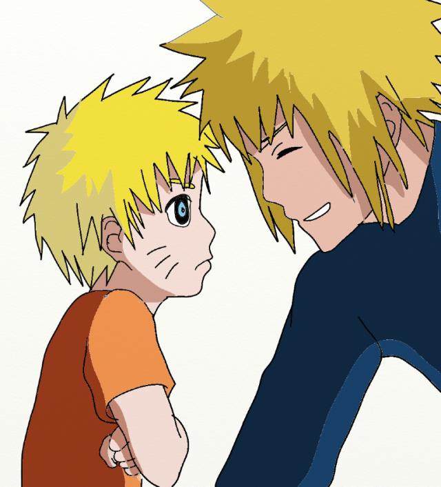 Naruto a Minato :)