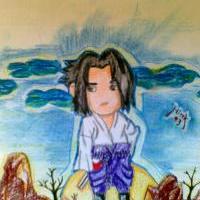 Sasuke chibi by Mirek93...prvy pokus aj o pozadie :D