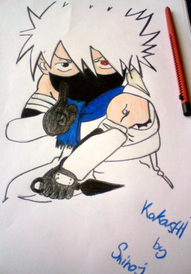 Kakashi Chibi na pul v Barve