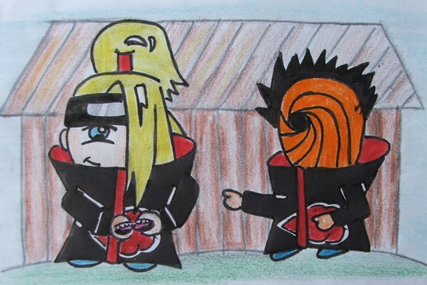 deidara a tobi