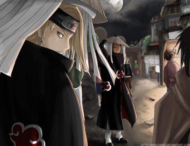 Tobi and Deidara