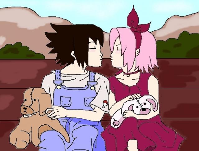 * Sasuke and Sakura *