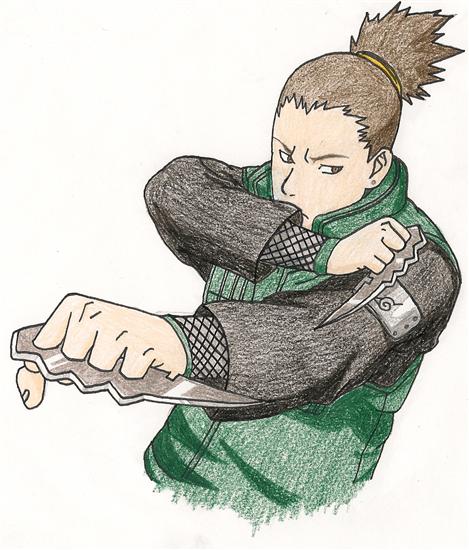 My FanArt - Shikamaru pro Takku