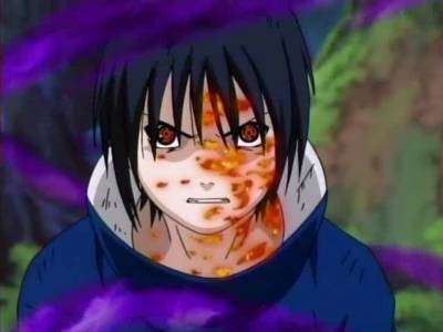 Uchiha Sasuke cursed seal