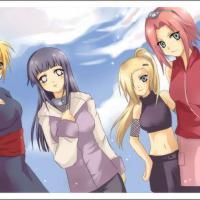 Sakura,Hinata,Ino,Temari 