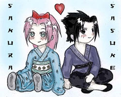 Sasuke a Sakura love