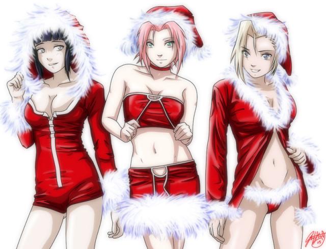 XMAS Naruto Holky