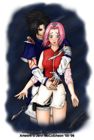 Sasuke a Sakura 