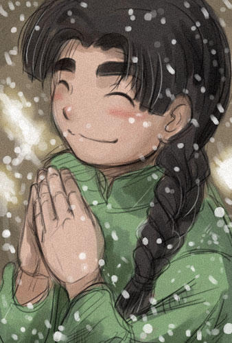 Chiisai Rock Lee by jubaka