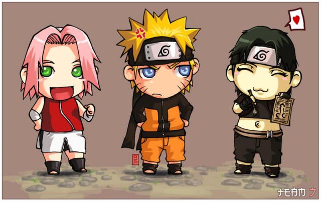 Chibi___Team_7__by_pokefreak