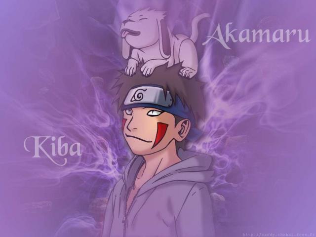 kiba a akamaru