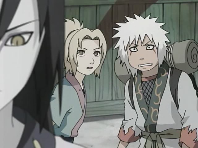 Jiraiya, Orochimaru, Tsunade