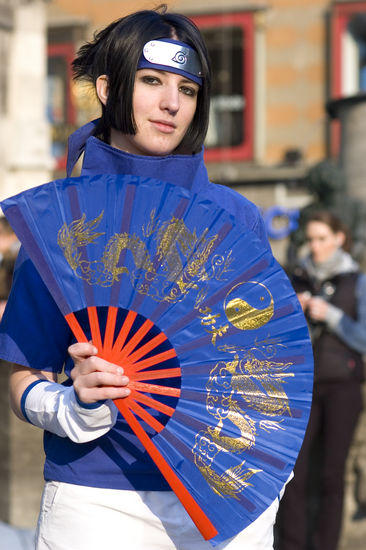 sasuke a vějíř