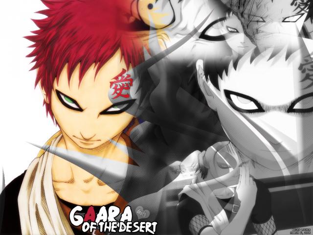 Gaara of the sand