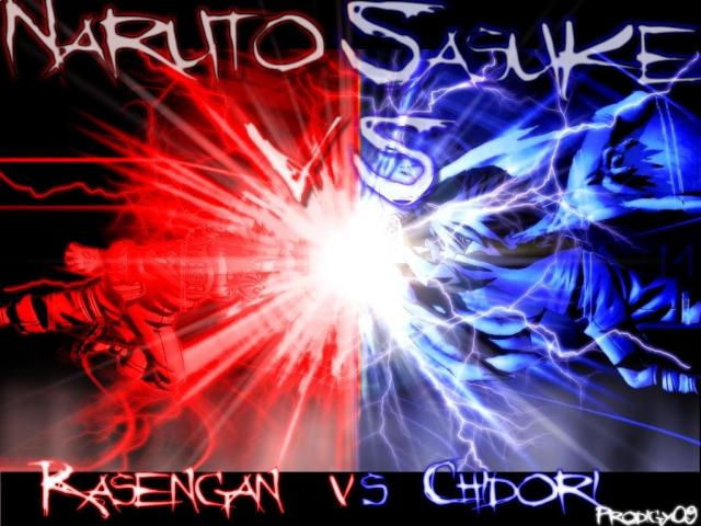 Rasengan vs. Chidori-1