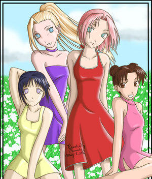 Konoha_Girls_by_shinike