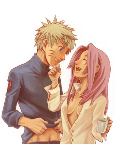 Naruto and Sakura romance