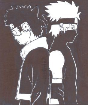 Kakashi a Obito