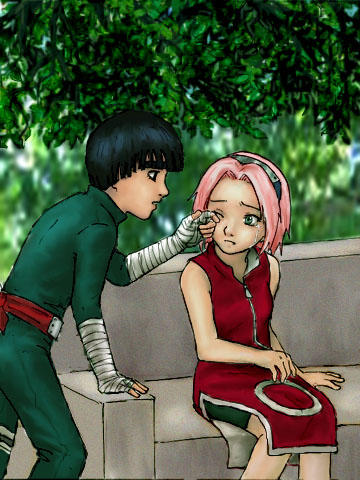 Rock Lee and Haruno Sakura 