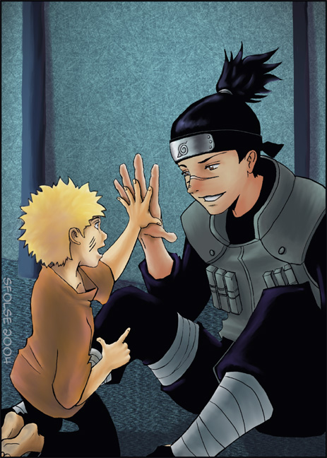 Naruto a Iruka