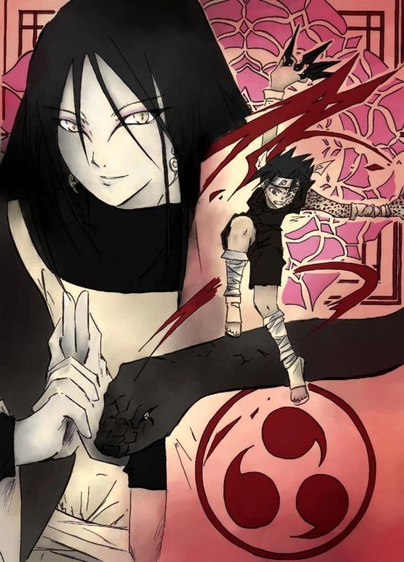 Sasuke a Orochimaru