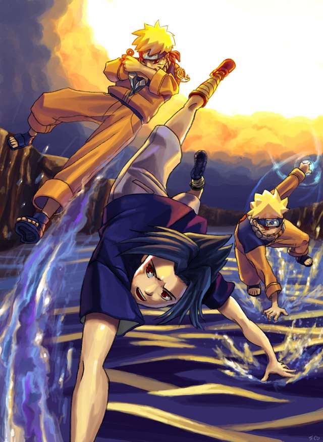 Naruto a Sasuke