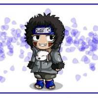 Chibi Kiba and Akamaru