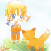 naru-chan and fox