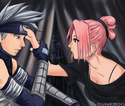 Kakashi and Sakura Show me Your Face