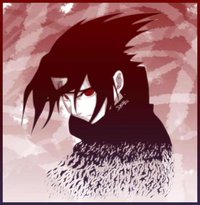 Sasuke Realllyyyy Angry Look