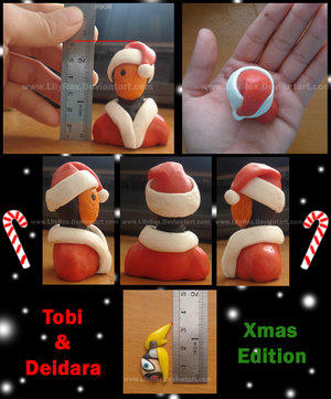 Tobi and Deidara X-mas edition