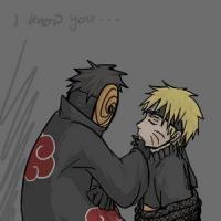 Tobi and Naruto