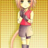 Kawaiii Kitten Sakura Haruno